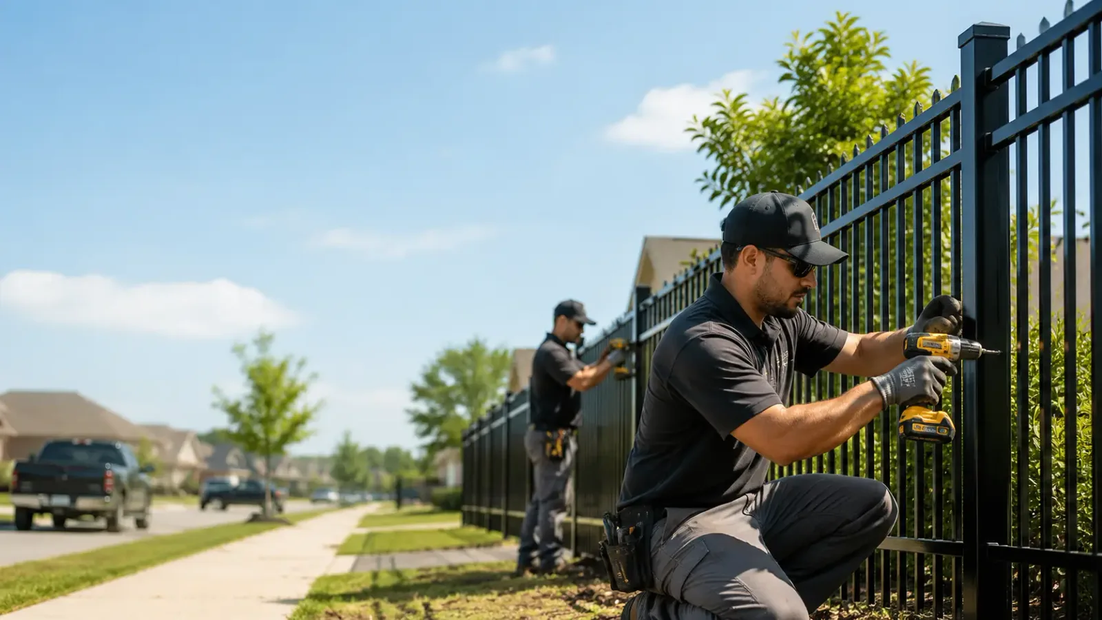 Metal Fence Installation in Hulbert, MI
